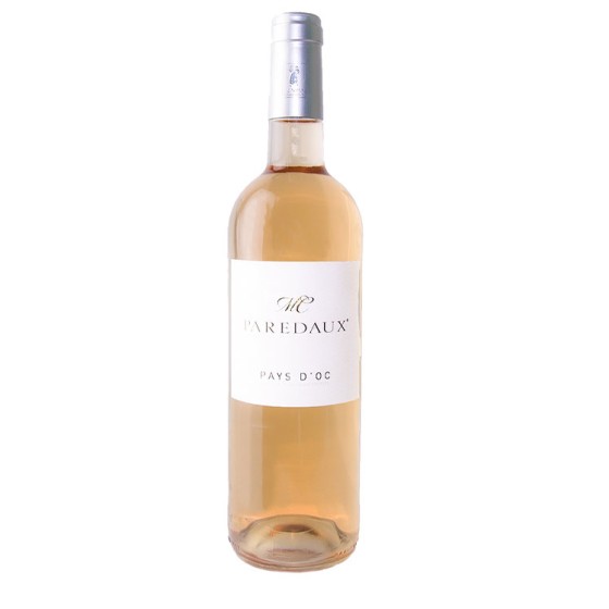 Pays d'Oc I.G.P cuvée Paredaux, Le rosé frais et fruité qui vous accompagnera tout l'été